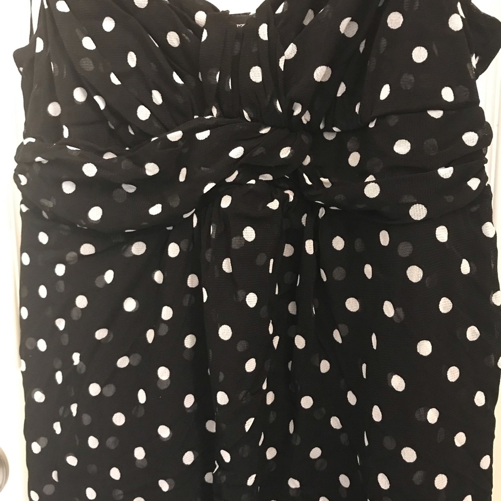 INC polka dot dress